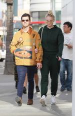 SOPHIE TURNER and Joe Jonas at Wally