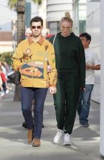 SOPHIE TURNER and Joe Jonas at Wally