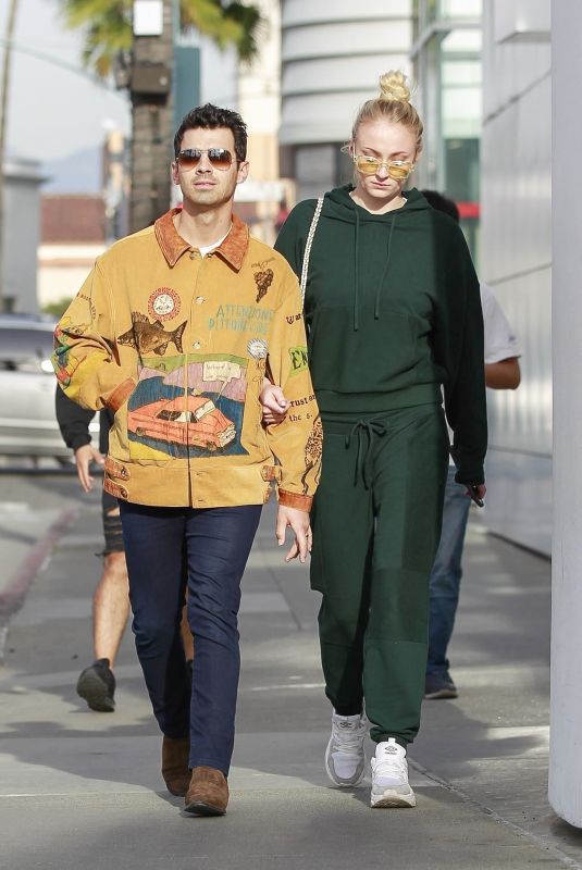 SOPHIE TURNER and Joe Jonas at Wally