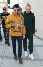 SOPHIE TURNER and Joe Jonas at Wally