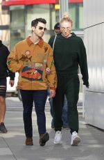 SOPHIE TURNER and Joe Jonas at Wally