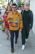 SOPHIE TURNER and Joe Jonas at Wally