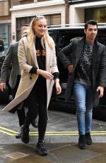 SOPHIE TURNER and Joe Jonas Out in London 01/30/2020