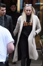 SOPHIE TURNER and Joe Jonas Out in London 01/30/2020