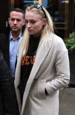 SOPHIE TURNER and Joe Jonas Out in London 01/30/2020