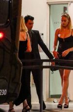 SOPHIE TURNER, PRIYANKA CHOPRA and Nick and Joe Jonas Night Out in Miami 12/31/2019