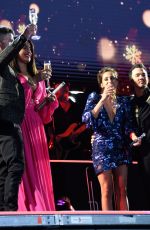 SOPHIE TURNER, PRIYANKA CHOPRA and Nick and Joe Jonas Ring in 2020 at Fontainebleau Miami 12/31/2019