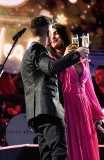 SOPHIE TURNER, PRIYANKA CHOPRA and Nick and Joe Jonas Ring in 2020 at Fontainebleau Miami 12/31/2019