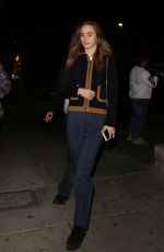 SUKI WATERHOUSE Night Out in Beverly Hills 01/08/2020