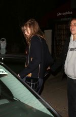 SUKI WATERHOUSE Night Out in Beverly Hills 01/08/2020