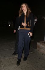 SUKI WATERHOUSE Night Out in Beverly Hills 01/08/2020