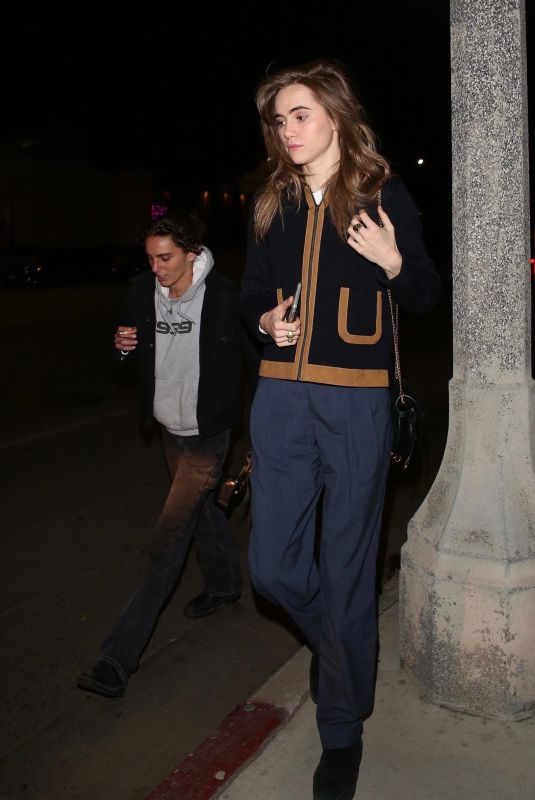 SUKI WATERHOUSE Night Out in Beverly Hills 01/08/2020