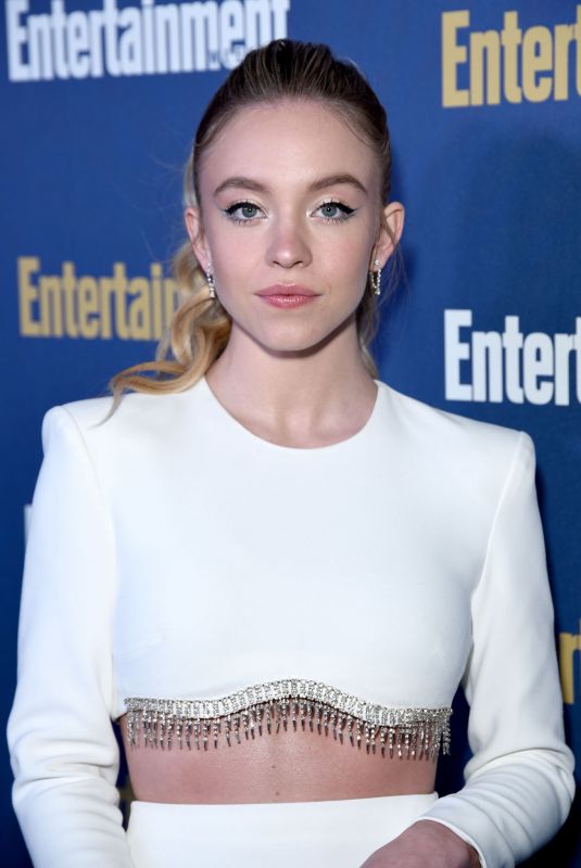 SYDNEY SWEENEY at Entertainment Weekly Pre-sag Celebration in Los Angeles 01/18/2020