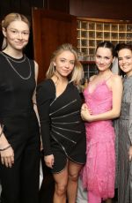 SYDNEY SWEENEY at Instyle Badass Women Dinner in Hollywood 01/28/2020