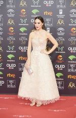 TAMARA FALCO at 34th Goya Cinema Awards 2020 in Madrid 01/25/2020