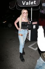 TANA MONGEAU Out for Dinner in West Hollywood 01/15/2020