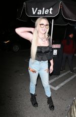 TANA MONGEAU Out for Dinner in West Hollywood 01/15/2020
