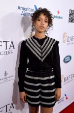 TAYLOR RUSSELL at Bafta Los Angeles Tea Party 01/04/2020