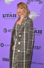 TAYLOR SWIFT at Miss Americana Premiere in Park City 01/23/2020