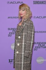 TAYLOR SWIFT at Miss Americana Premiere in Park City 01/23/2020