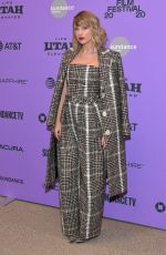 TAYLOR SWIFT at Taylor Swift: Miss Americana Premiere at 2020 Sundance Film Festival 01/23/2020