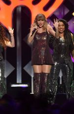 TAYLOR SWIFT Performs at Iheartradio Jingle Ball at Madison Square Garden in New York 12/31/2019