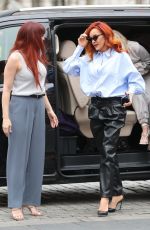 THE PUSSYCAT DOLLS Arrives at Global Radio in London 01/31/2020