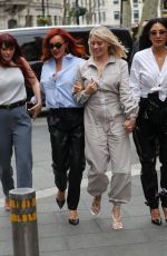 THE PUSSYCAT DOLLS Arrives at Global Radio in London 01/31/2020
