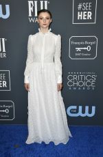 THOMASIN MCKENZIE at 25th Annual Critics Choice Awards in Santa Monica 01/12/2020