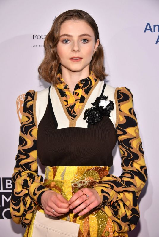 THOMASIN MCKENZIE at Bafta Los Angeles Tea Party 01/04/2020
