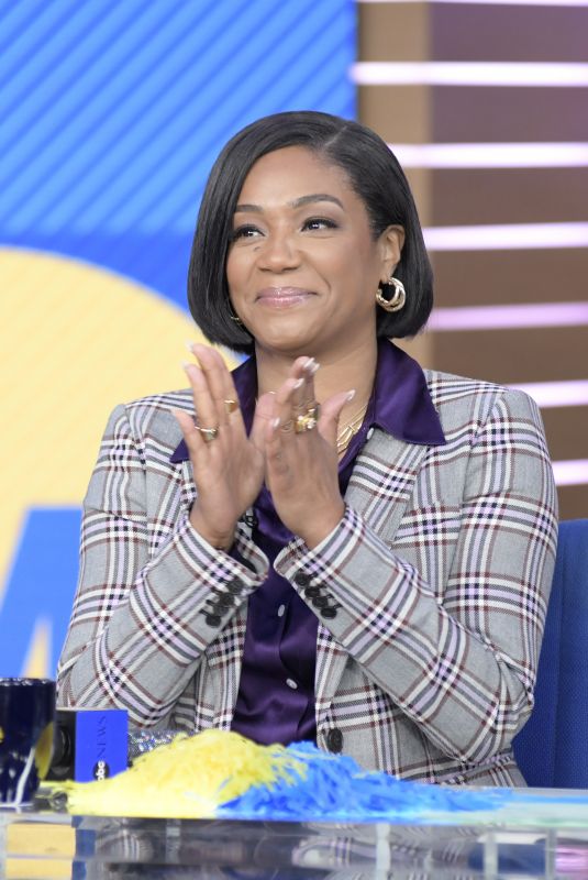 TIFFANY HADDISH at Good Morning America 01/08/2020