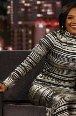 TIFFANY HADDISH at Jimmy Kimmel Live 01/06/2020