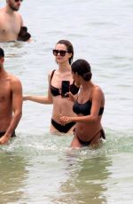 TINA KUNAKEY in Bkini at a Beach in Rio de Janeiro 011/21/2020