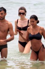 TINA KUNAKEY in Bkini at a Beach in Rio de Janeiro 011/21/2020