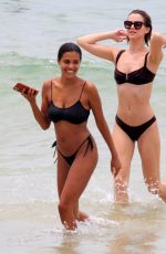 TINA KUNAKEY in Bkini at a Beach in Rio de Janeiro 011/21/2020