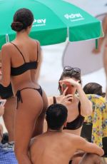 TINA KUNAKEY in Bkini at a Beach in Rio de Janeiro 011/21/2020