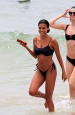 TINA KUNAKEY in Bkini at a Beach in Rio de Janeiro 011/21/2020