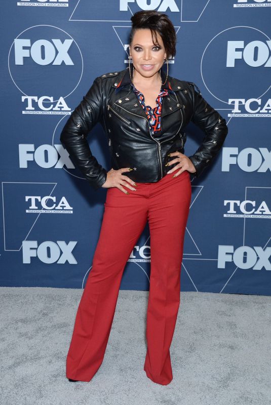 TISHA CAMPBELL at Fox TCA All Star Party in Pasadena 01/07/2020