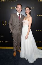 TROIAN BELLISARIO and Patrick J. Adams at Amazon Studios Golden Globes After-party 01/05/202