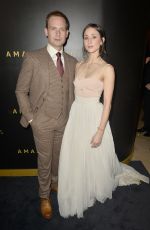 TROIAN BELLISARIO and Patrick J. Adams at Amazon Studios Golden Globes After-party 01/05/202