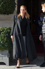 UMA THURMAN Leaves Ritz Hotel in Paris 01/20/2020