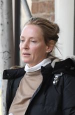 UMA THURMAN Out in new York 01/30/2020