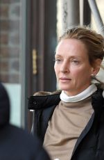 UMA THURMAN Out in new York 01/30/2020