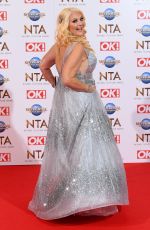 VANESSA FELTZ at National Television Awards 2020 in London 01/28/2020
