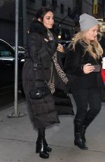 VANESSA HUDGENS Arrives at Good Morning America in New York 01/17/2020