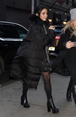 VANESSA HUDGENS Arrives at Good Morning America in New York 01/17/2020