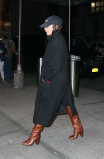 VANESSA HUDGENS Arrives at Madison Square Garden in New York 01/22/2020
