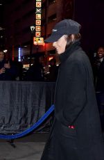 VANESSA HUDGENS Arrives at Madison Square Garden in New York 01/22/2020