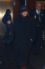 VANESSA HUDGENS Arrives at Madison Square Garden in New York 01/22/2020