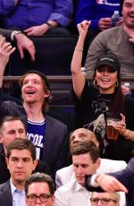 VANESSA HUDGENS at LA Lakers vs New York Knicks Game at Madison Square Garden in New York 01/22/2020